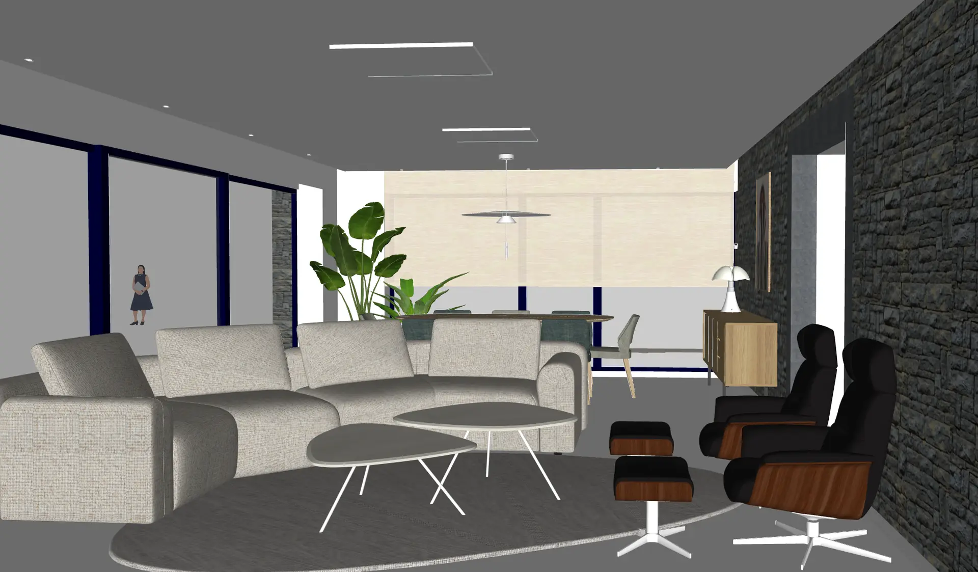Conception salon/salle à manger